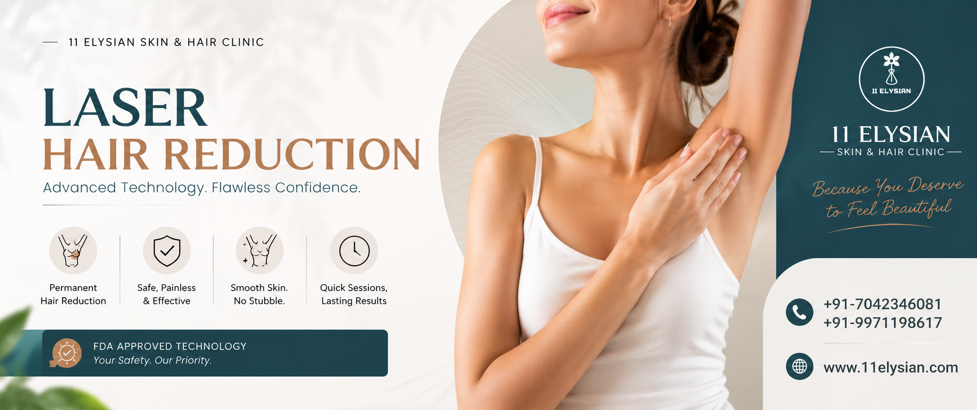 Laser Hair Reduction Near Sector 93A, Noida